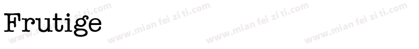 Frutiger 56字体转换